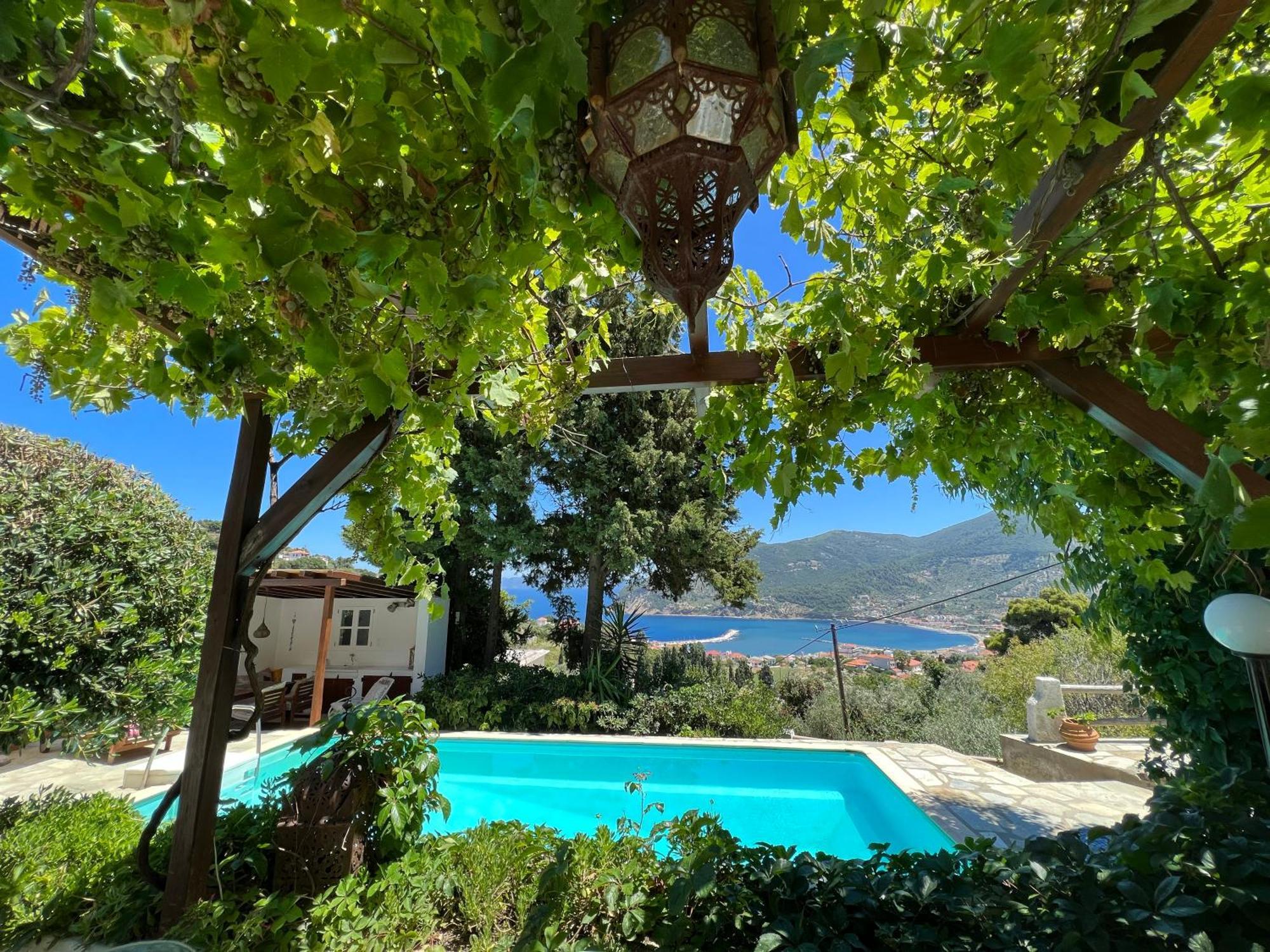 Romantic Lemonia Cottage Bandar Skopelos Luaran gambar